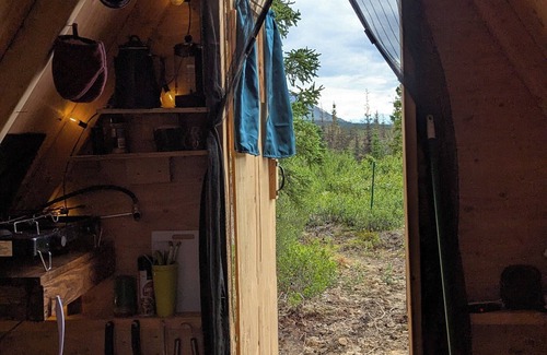 Cantwell Cabin | A-Frame glamping near Denali National Park