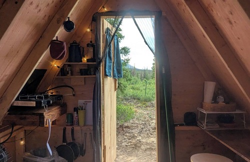Cantwell Cabin | A-Frame glamping near Denali National Park