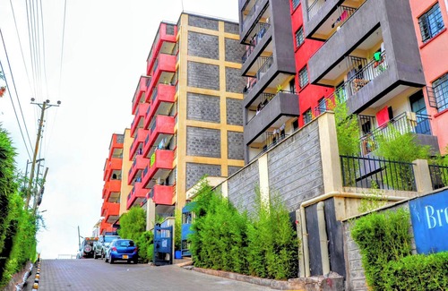 Nairobi Apartment | A Garden themed 1-bedroom apartment in Nairobi with WiFi, gym and swimming pool