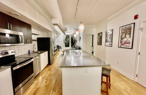 Old Market Apartment | A historic movie themed, 1,200 square foot loft in the heart of the Old Market