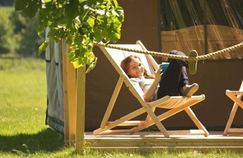 Exton Cottage | A home from home canvas-wrapped three bedroom colonial style tent. Within 500 hectares of parkland.