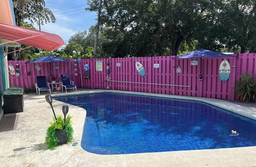 East Fort Lauderdale House | A Key West Flamingo Bungalow has arrived in Fort Lauderdale.