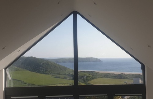 Woolacombe House | A large split level property with stunning across Woolacombe Bay