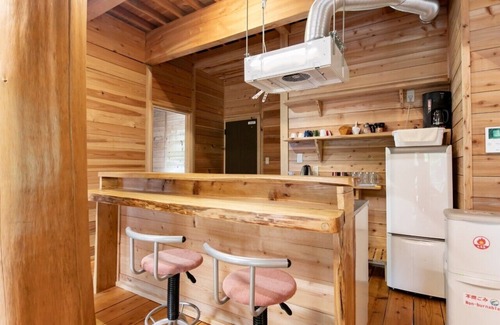 Bankei Cottage | A log house with a 100% natural hot spring.