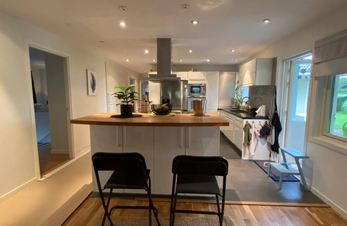 Lervik Cottage | A luxury beachside villa with comfortable interior for families & friends!