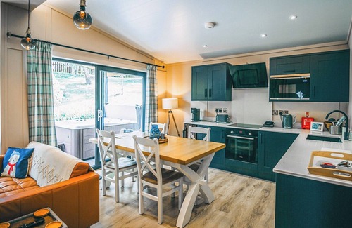Chirk Bank Ski Chalet | A magnificent bespoke lodge perfect for a family escape.