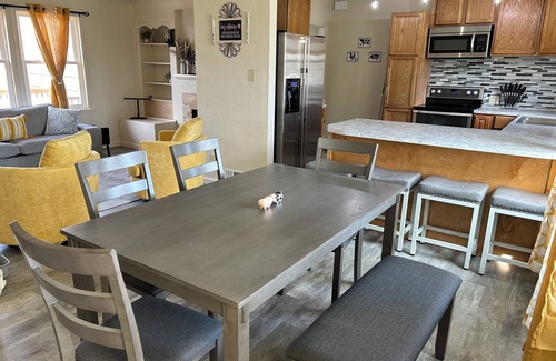 Thermopolis House | A newly renovated home full of fun games for the entire family to enjoy.