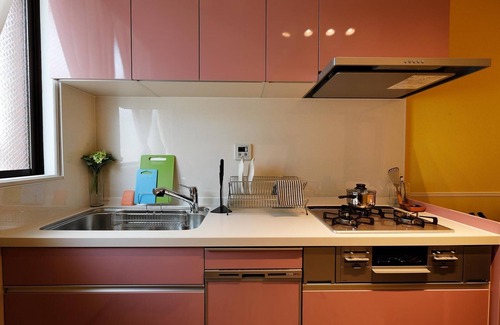 Kita House | A playful one-family home rental OSAKA DOSHIN HOUSE