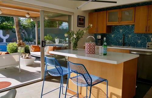 Racquet Club Estates House | a private oasis with an Italian twist