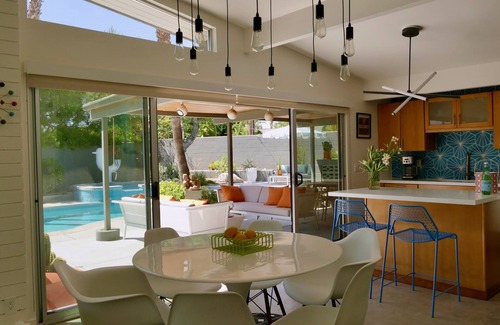 Racquet Club Estates House | a private oasis with an Italian twist