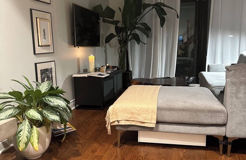 Bedford-Stuyvesant Apartment | A serene oasis in Brooklyn. Duplex w/2 private outdoor Spaces. 1 block fr train