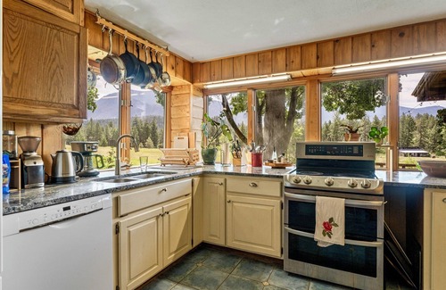 Arlee House | A serene, rustic farmhouse nestled on the banks of the Jocko River. Perfect for nature lovers, this cozy getaway offers peace, privacy, and stunning outdoor spaces to immerse yourself in the beauty of Montana.