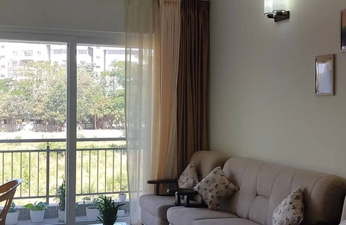 Yelahanka Apartment | A Serenity Living.n3BHK fully furnished flat with all amenities in North BLR.