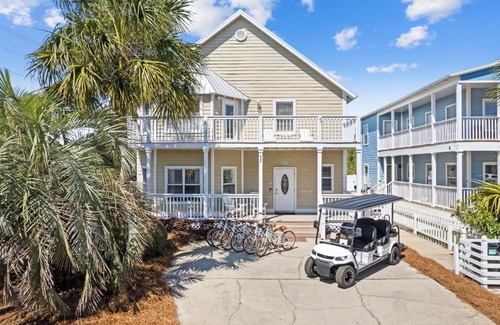 Village of Sugar Beach House | A Shore Bett By Stay on 30A, Private Pool, Golf Cart, Bikes