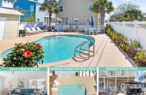 Village of Sugar Beach House | A Shore Bett By Stay on 30A, Private Pool, Golf Cart, Bikes