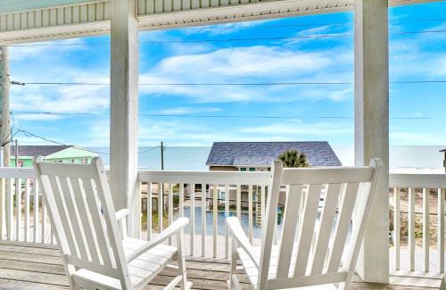 Surf City House | A Shore Thing | Ocean Views | Elevator | Surf City, NC | Dog Friendly