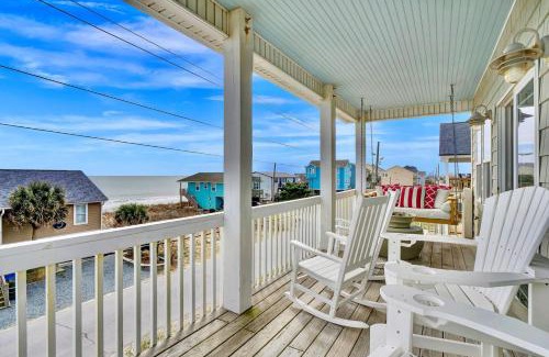 Surf City House | A Shore Thing | Ocean Views | Elevator | Surf City, NC | Dog Friendly