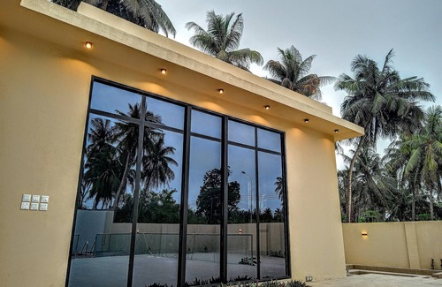 Salalah Ski Chalet | A small chalet at Hart of Salalah between coconut farms with a private pool
