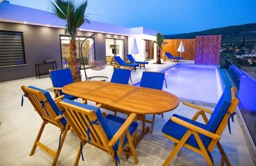Patara Villa | A stunning contemporary villa with views towards the sea at Patara.