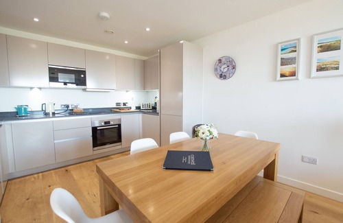 Lusty Glaze Apartment | A stunning first floor apartment within an award-winning development at Porth.