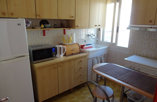 Seccagrande Apartment | A terrace overlooking the sea