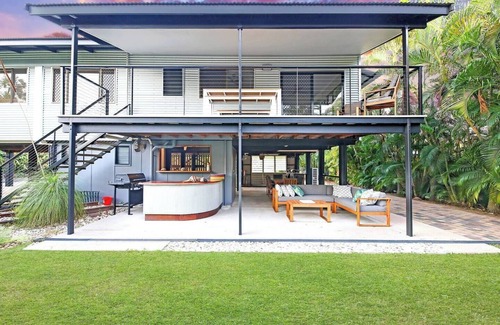 Rapid Creek House | A Tropical Pool Paradise in Rapid Creek