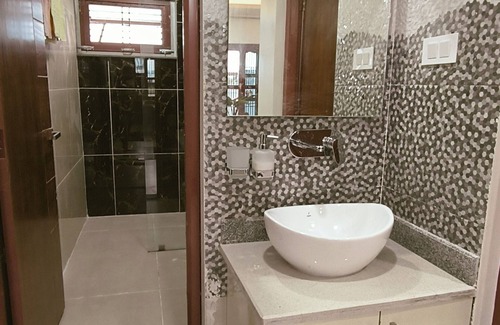 Bharatpur House | A two-bedroom home with a living room, kitchen, and garden feels like home.n
