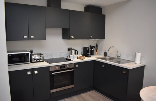 Trafford Apartment | A very large, stylish apartment with interior design at its core.
