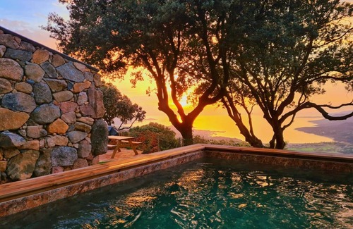 Viggianello House | A VIGNA - CASEDDU PETRU GHJASEPPU sea view and swimming pool