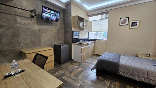 Cuautitlan Izcalli Apartment | A01 EXECUTIVE SUITE at IZCALLI - TEPOTZOTLAN Single Tourist & Executive Choice Students Companies Executives WELCOME! 5min Izcalli-15min Esmeralda-20min Sátelite-25min AIFA
