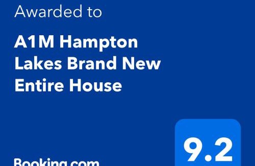 Peterborough Apartment | A1M Hampton Height New Entire 4bed House PE7 8SN