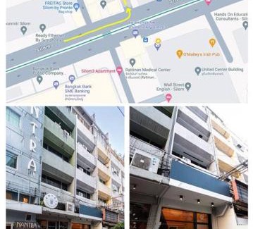 Silom Apartment | A3 Large Room, Full Facilities
