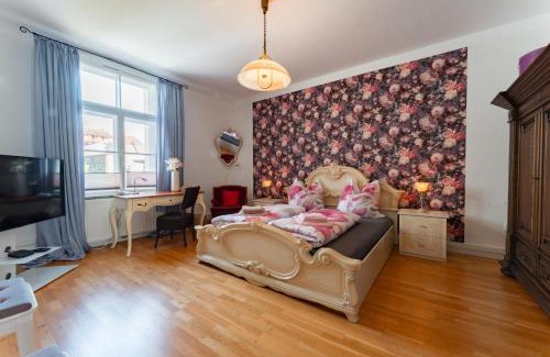 Bad Kissingen Apartment | AAB Apartment 80qm mit 2 Schlafzimmern, Self-Check-in mit Wlan und gratis Parkplatz am Haus