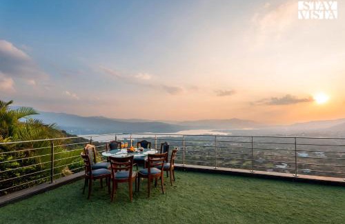 Pune Villa | Aarna House by StayVista - Mountain & lakeview villa, Contemporary modern interiors & a charming terrace garden