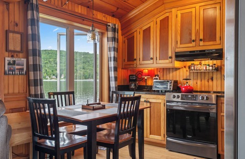 Rangeley Plantation House | Abenaki - private waterfront on Rangeley Lake, steps from the water!