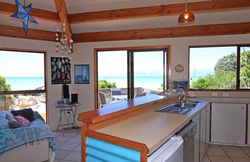 Ruby Bay House | Absolute Beachfront Ruby Bay - Spectacular Views, step straight on to the beach
