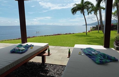 Kubu Villa | Absolute Beachfront, Private 3BR Villa with Pool on 1200m2 of Tropical Land