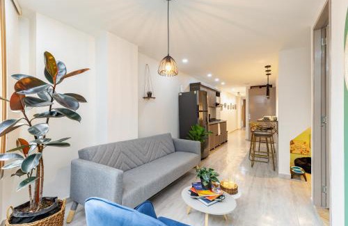 Estadio Apartment | AC, Apto SAMÁN, Pet friendly, 7 personas