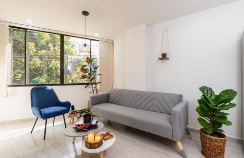 Estadio Apartment | AC, Apto SAMÁN, Pet friendly, 7 personas