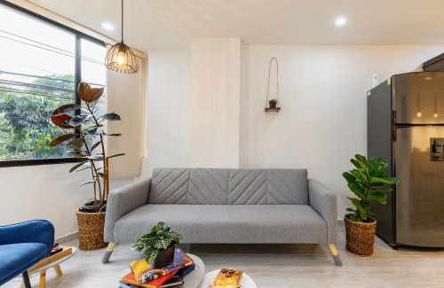 Estadio Apartment | AC, Apto SAMÁN, Pet friendly, 7 personas