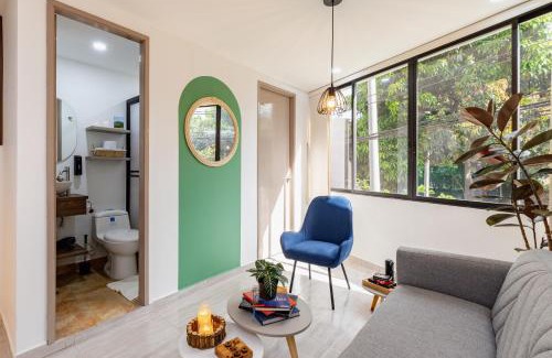 Estadio Apartment | AC, Apto SAMÁN, Pet friendly, 7 personas