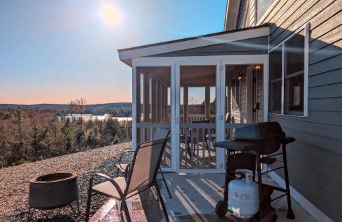 Sullivan House | Acadia Sunset Fishing Cabin #4 family beach firepit