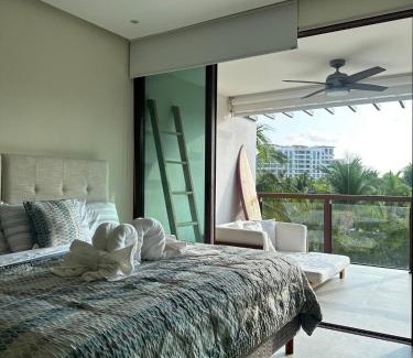 Granjas del Marques Apartment | Acapulco Diamante, Cama King, 124 m2