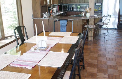 Richville Ski Chalet | Accessible Home on Secluded Private Lake