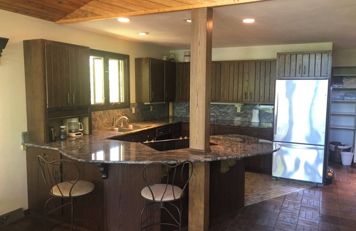 Richville Ski Chalet | Accessible Home on Secluded Private Lake