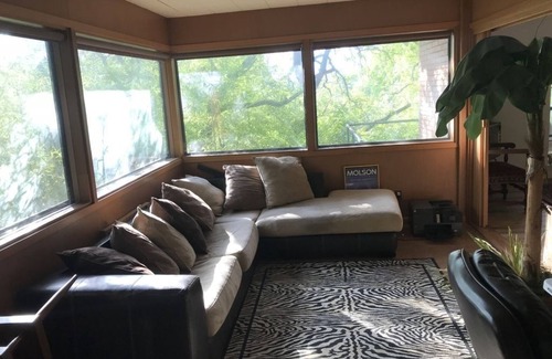 Barton Hills House | ACL Fest walking! Boho-chic Mid century Barton hills treehouse