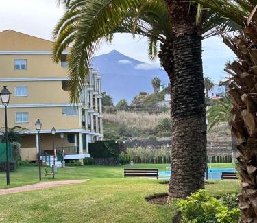 La Quinta Apartment | Acogedor vistas piscina y Teide
