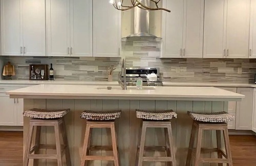 Highlands House | Acorn Cottage in Highlands, NC "Fireplace"