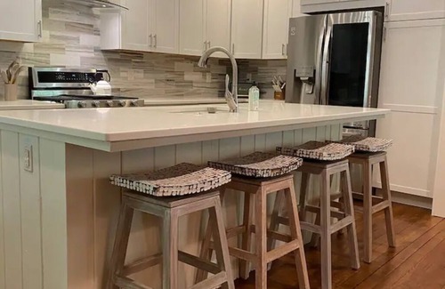 Highlands House | Acorn Cottage in Highlands, NC "Fireplace"