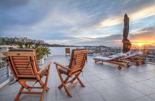 Monastiraki Apartment | Acropolis Panorama View Penthouse with Private Terraces